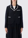Comme Des Garçons Jacket Comme Des Garcons Woman Color Blue In Black