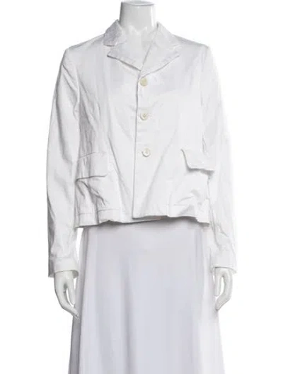 Pre-owned Comme Des Garçons Jacket In White