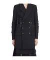 Comme Des Garçons Wool Jacket With Shoulder Splitts