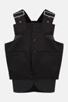 Comme Des Garçons Black Velvet Tank Top