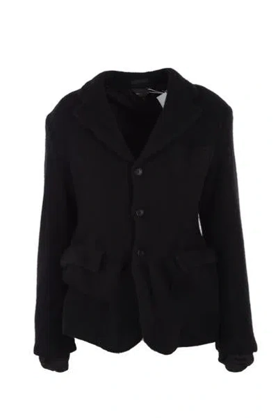 Comme Des Garçons Single-breasted Suit Jacket In Black