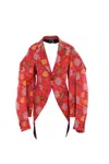 Comme Des Garçons Jackets In Red