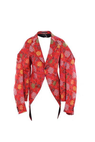 Comme Des Garçons Jackets In Red