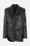 Comme Des Garçons Long-sleeved Casual Jacket In Black