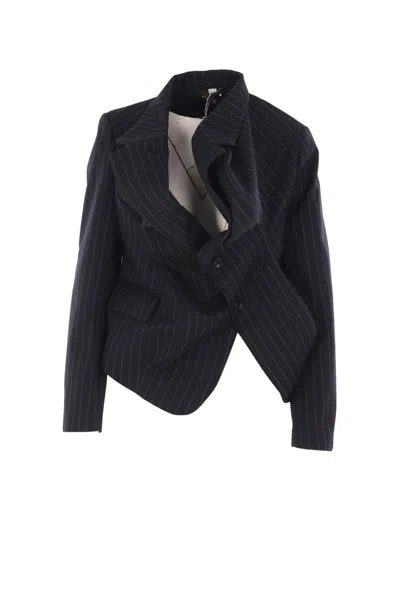 Comme Des Garçons Jackets In Blue
