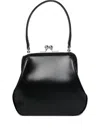 Comme Des Garçons Kiss-clasp Shoulder Bag In Black