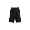 Comme Des Garçons Knee-length Shorts With Wide Leg In Black