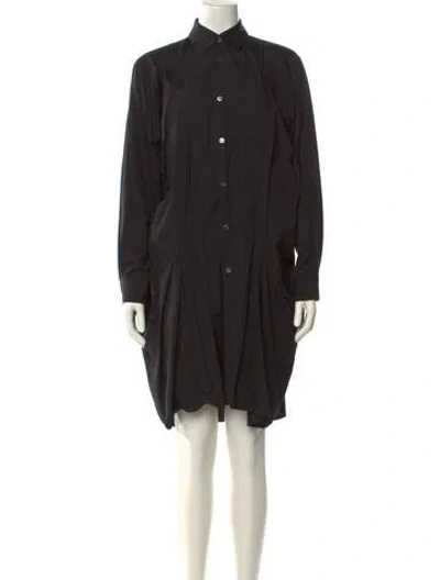 Pre-owned Comme Des Garçons Knee-length Dress In Black