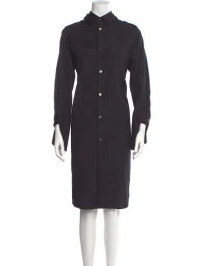 Pre-owned Comme Des Garçons Knee-length Dress In Black