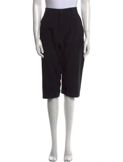 Pre-owned Comme Des Garçons Knee-length Shorts In Black