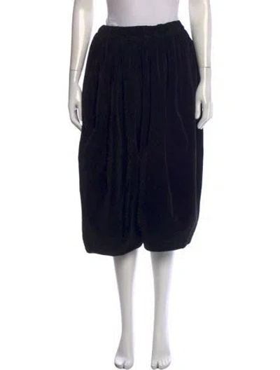 Pre-owned Comme Des Garçons Knee-length Shorts W/ Tags In Black