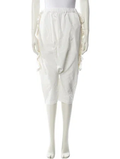 Pre-owned Comme Des Garçons Knee-length Shorts In White