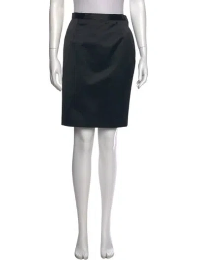 Pre-owned Comme Des Garçons Knee-length Skirt In Black