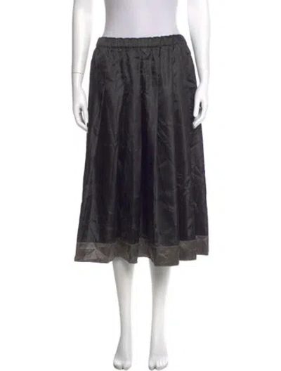 Pre-owned Comme Des Garçons Knee-length Skirt In Black
