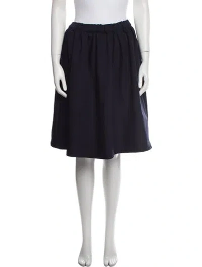 Pre-owned Comme Des Garçons Knee-length Skirt In Blue