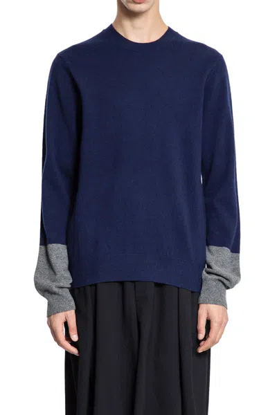 Comme Des Garçons Knitwear In Blue