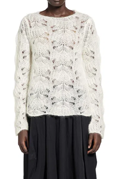 Comme Des Garçons Knitwear In White