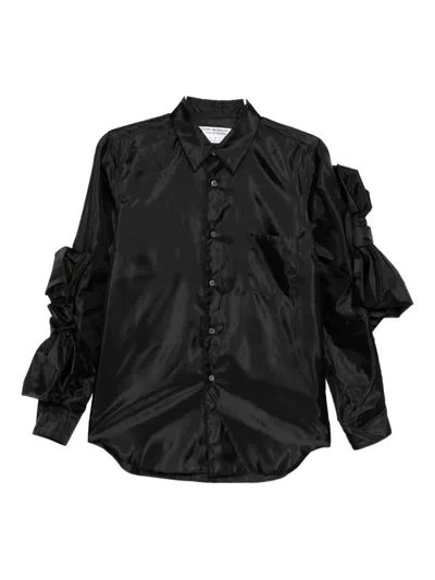 Comme Des Garçons Knot-detail Shirt In Multi