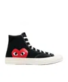 Comme Des Garçons Comme Des Garcons Chuck Taylor High Top Sneakers In Black