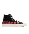 Comme Des Garçons Comme Des Garcons Chuck Taylor High Top Sneakers In Black