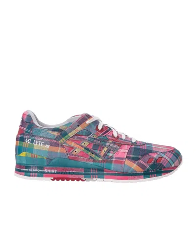 Comme Des Garçons Lace-up Low-top Sneakers In Multicolor