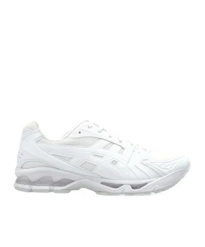 Comme Des Garçons Lace-up Sneakers In White