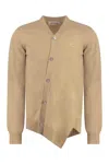 Comme Des Garçons Beige Cardigan X La Coste