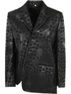 Comme Des Garçons Ladie`0s Jacket In Black
