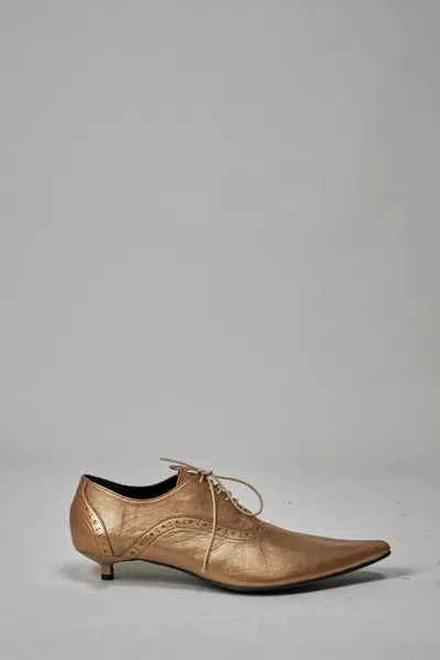 Comme Des Garçons Ladies Acces, Gold In Brown