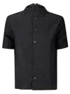 Comme Des Garçons Button-up T-shirt In Black