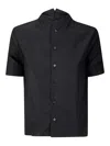 Comme Des Garçons Button-up T-shirt In Black