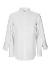 Comme Des Garçons Ladies Blouse In White
