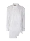 Comme Des Garçons Ladies Blouse In White