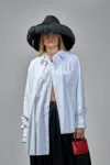 Comme Des Garçons Ladies' Blouse In White