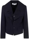 Comme Des Garçons Elegant Women's Wool Jacket For Fall/winter 2024
