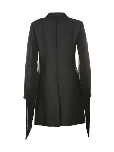 Comme Des Garçons Elegant Mini Women's Jacket In Black