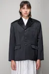 Comme Des Garçons Ladies Jacket In Black