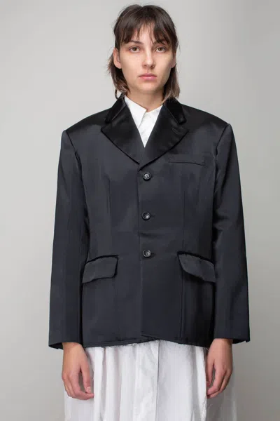 Comme Des Garçons Ladies Jacket In Black