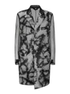 Comme Des Garçons Long Sleeve Casual Jacket In Black