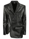 Comme Des Garçons Long-sleeved Casual Jacket In Black