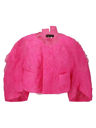 Comme Des Garçons Ladies Jacket In Rosa