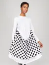Comme Des Garçons Ladies Laye Longsleeve In White