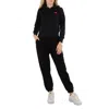 Comme Des Garçons Comme Des Garcons Ladies Long-sleeve Embroidered Heart Logo Hoodie In Black