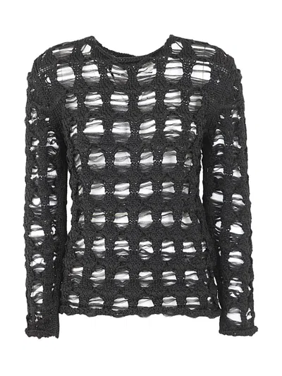 Comme Des Garçons Ladies Sweater Clothing In Black
