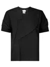Comme Des Garçons Crewneck T-shirt In Black