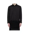 Comme Des Garçons Lapel Long Sleeve Shirt