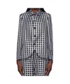 Comme Des Garçons Lapel Long-sleeved Suit Jacket In Black
