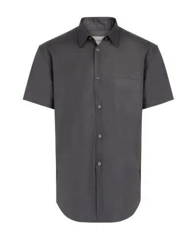 Comme Des Garçons Lapel Shirt In Black