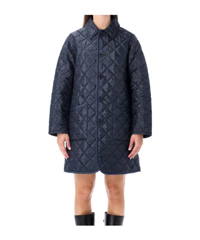COMME DES GARÇONS COMME DES GARÇONS GIRL X LAVENHAM LONG QUILTED COAT