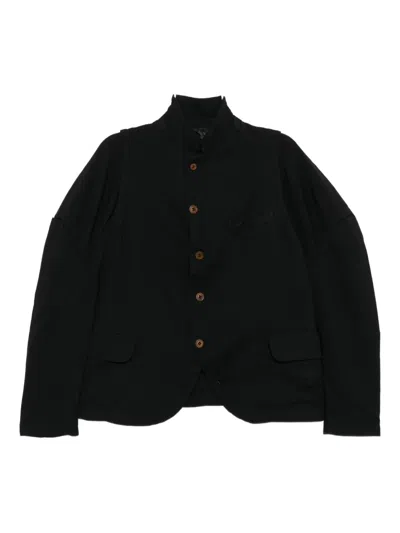 Comme Des Garçons Layered Jacket In Black